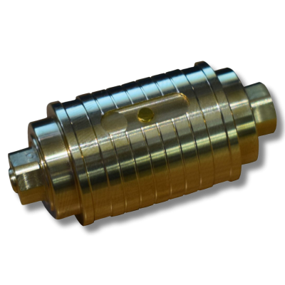 Mini V1 Brass Blue Puzzle